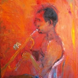 Red Alex, 60x80, Oil on Canvas, 2009